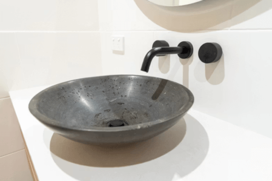<div><br></div>Bathrooms